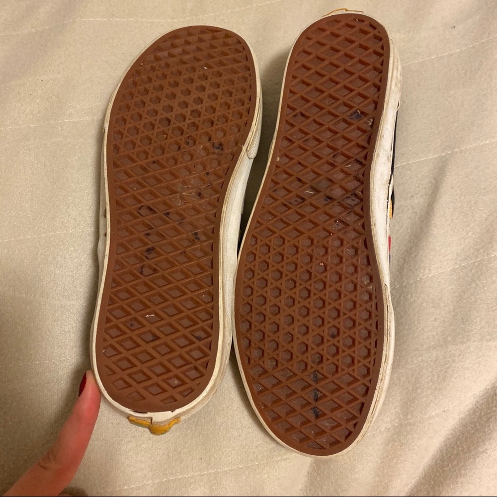 Crayola Vans Rainbow Block W10.5 M9 Colorful - image 2